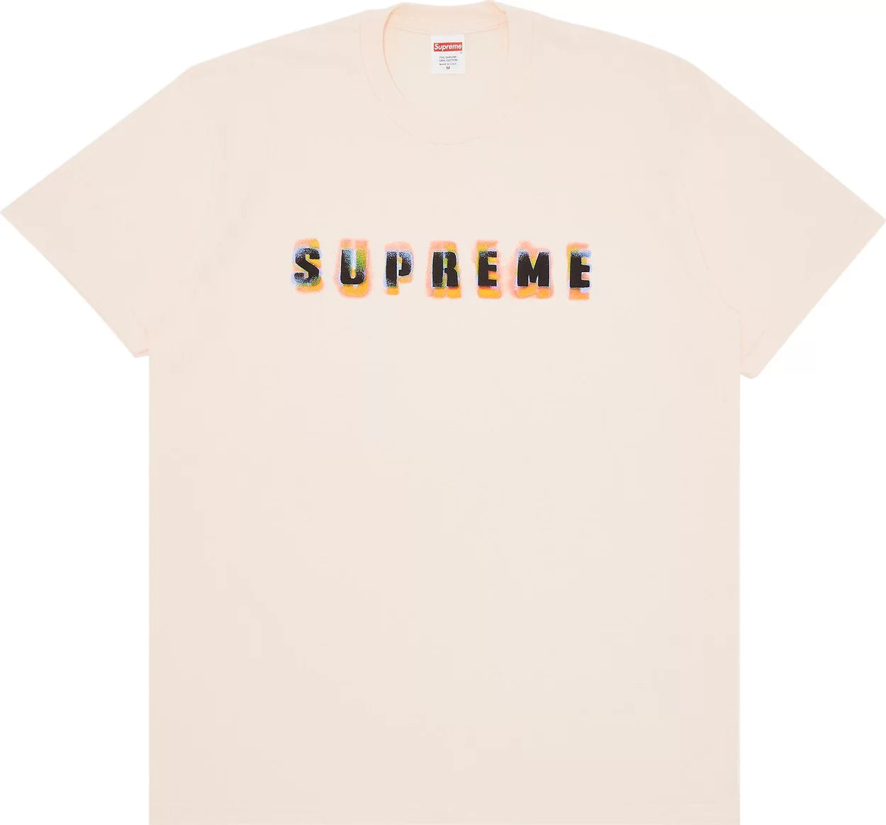 Supreme stencil "Pale Pink" Tee