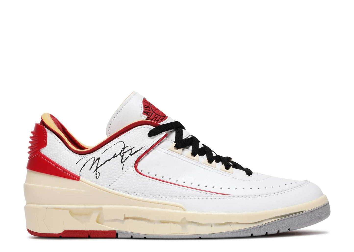 Air Jordan 2 Retro Low SP Off-White "White Red"