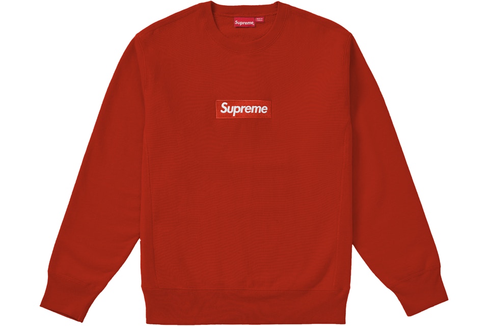 Supreme Box Logo "Red" Crewneck