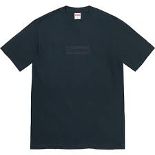Supreme Tonal Box Logo "Navy" Tee