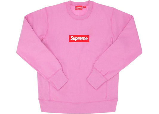 Supreme Box Logo Crewneck "Heather Pink"