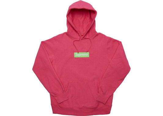 Supreme Box Logo Hooded Sweatshirt "Magenta"