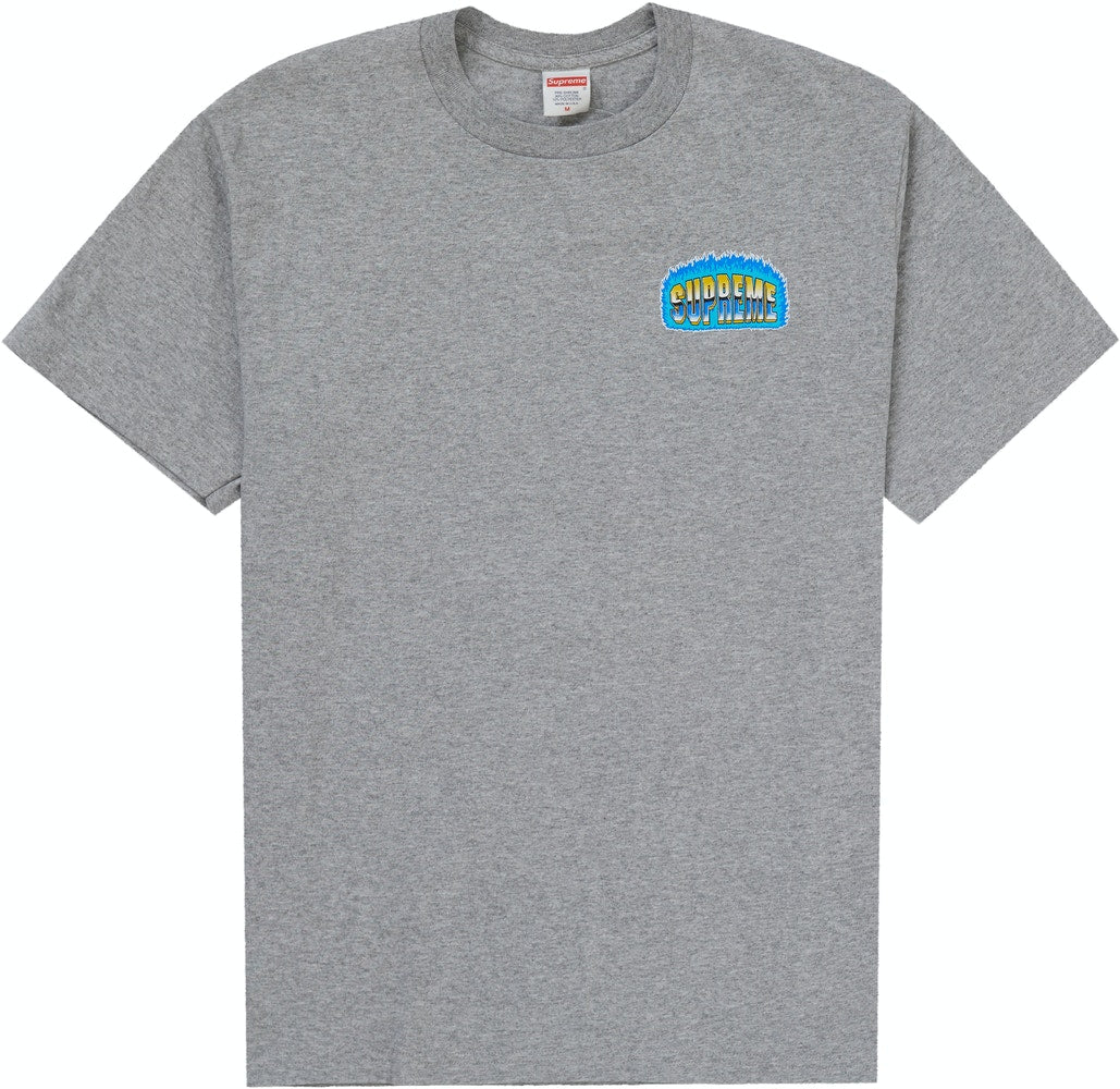 supreme acidwasharclogoL/Stee M grey-