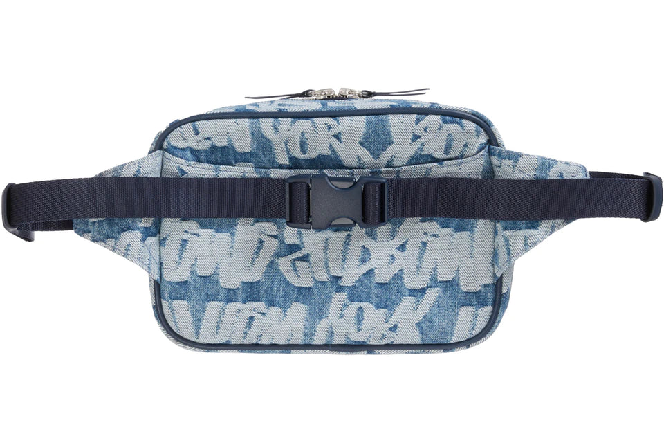 Supreme Fat Tip Jacquard Denim Waist Bag