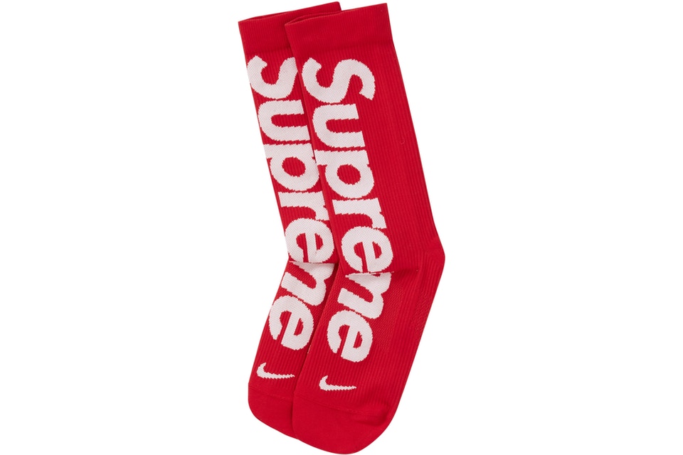 Supreme Nike Lightweight "Red" Socks